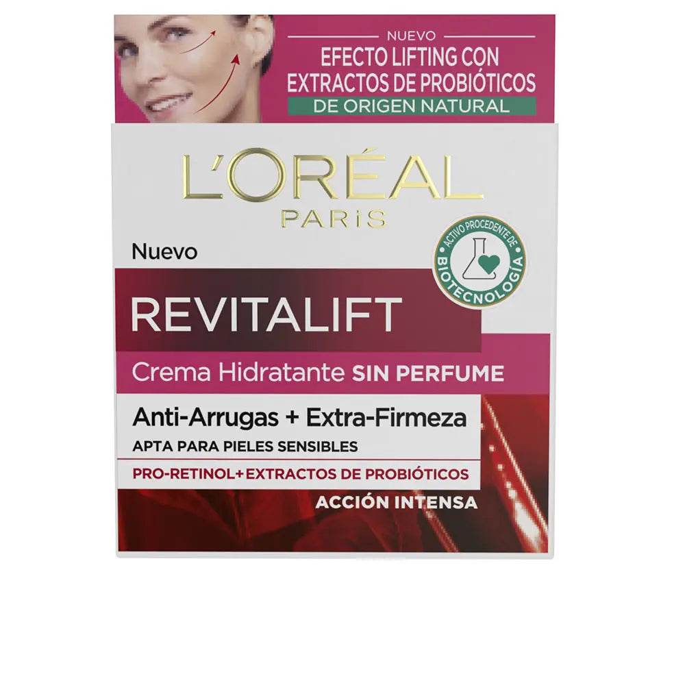 L'Oréal Paris - Revitalift Crème Hydratante Extra Ferme Anti-Rides Sans Parfum SPF15 - 50ml