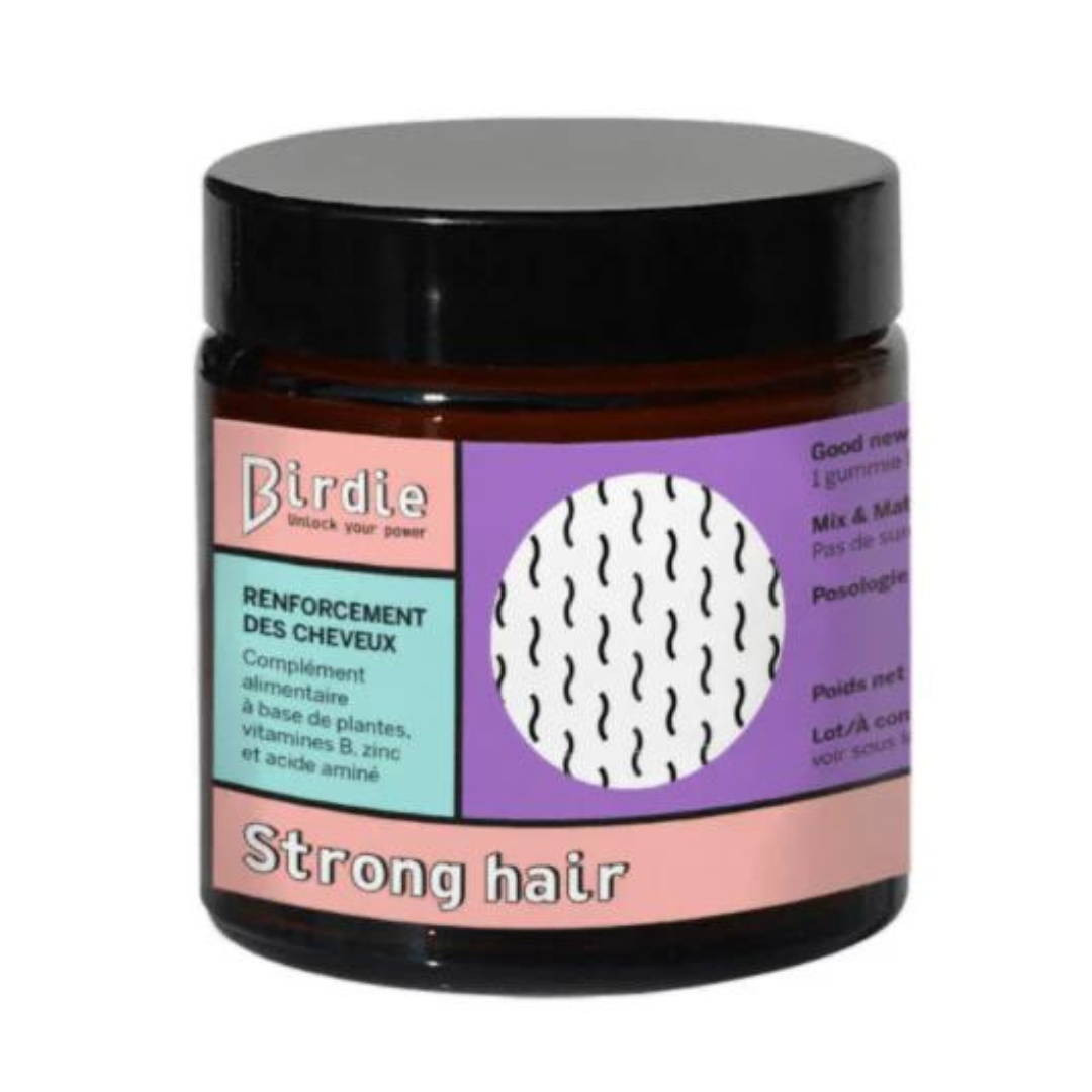 Birdie - Strong Hair - Compléments Alimentaires "Renforcement des cheveux" - 150g