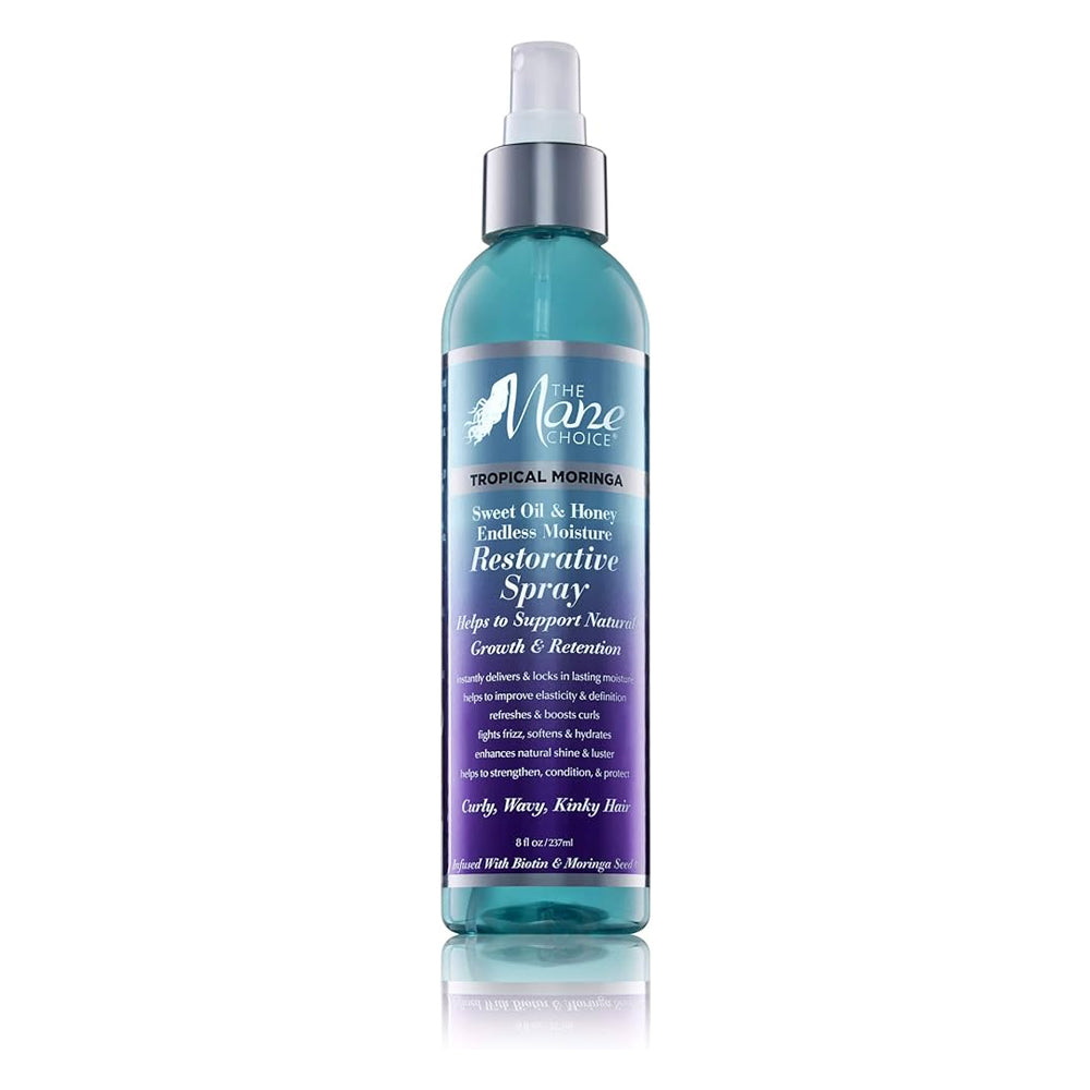 The Mane Choice - Spray hydratant à la biotine et moringa 237ml (Tropical Moringa restorative spray)