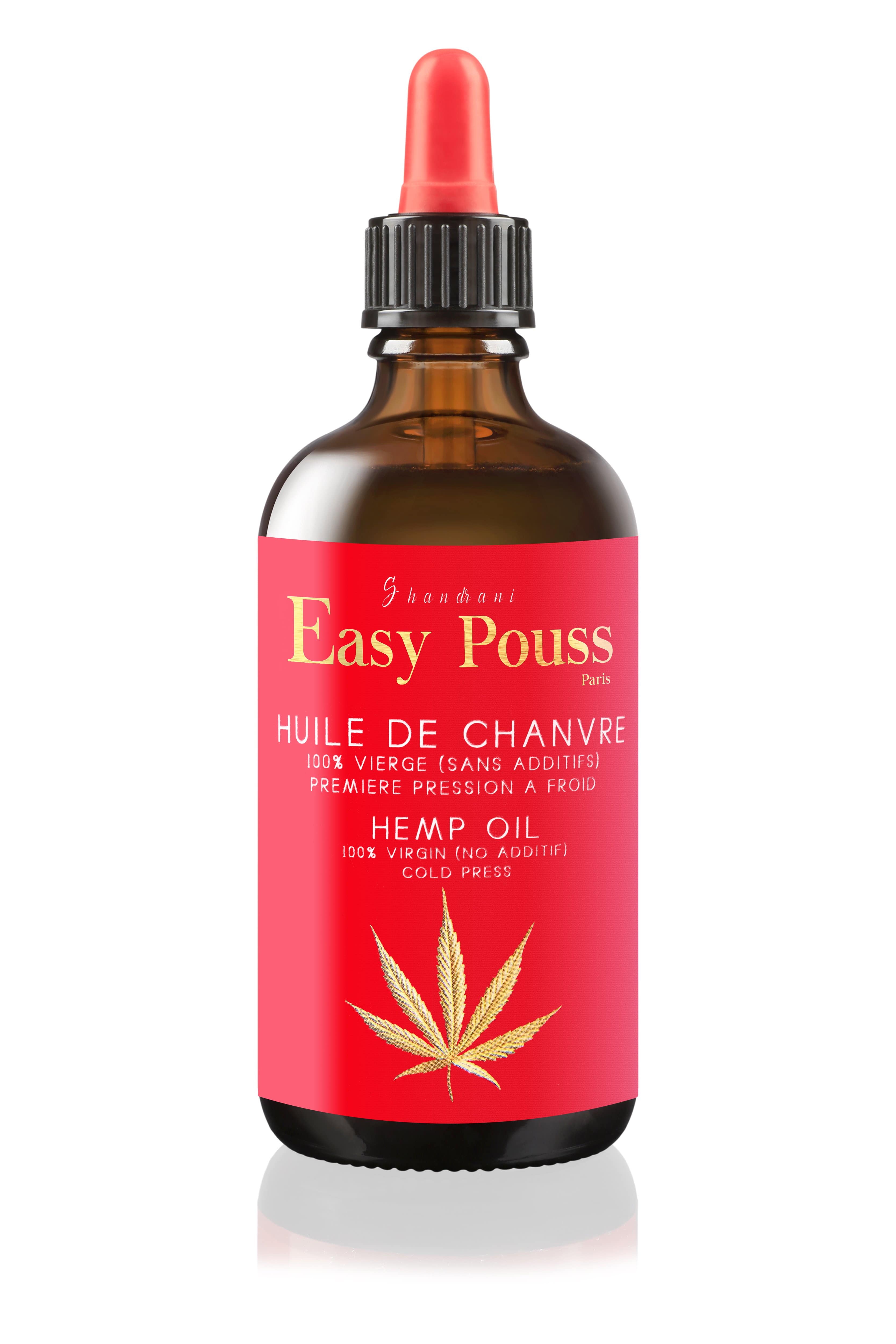 Easy Pouss - Huile de chanvre 100% vierge - 100ml