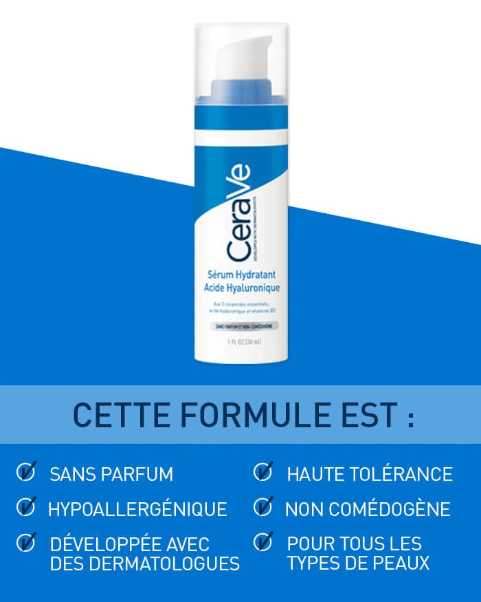 CeraVe - Sérum Hydratant Acide Hyaluronique - 30ml